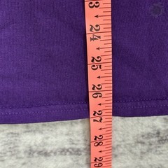 NFL Minnesota Vikings Team Apparel Tee Mens Medium Purple Yellow Crewneck
