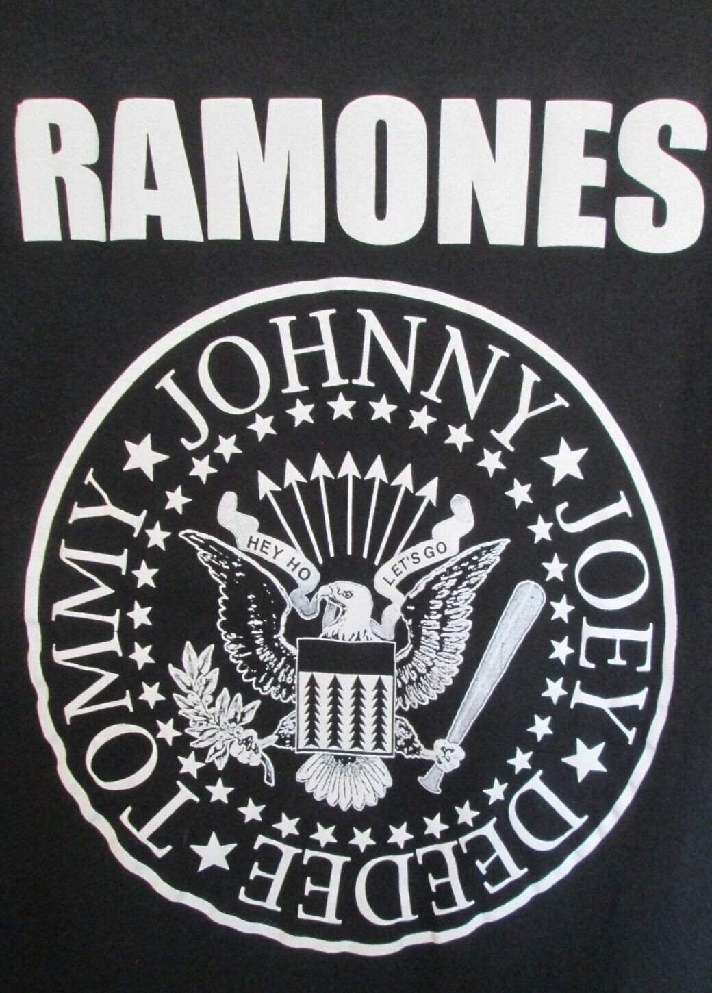 RAMONES 1-2-3-4 Soft Cotton Graphic T-Shirt for Adults Size S gallery