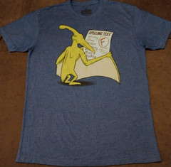 Unisex Med Goodie Two Sleeves Pterodactyl Spelling Fail Graphic Funny T Shirt