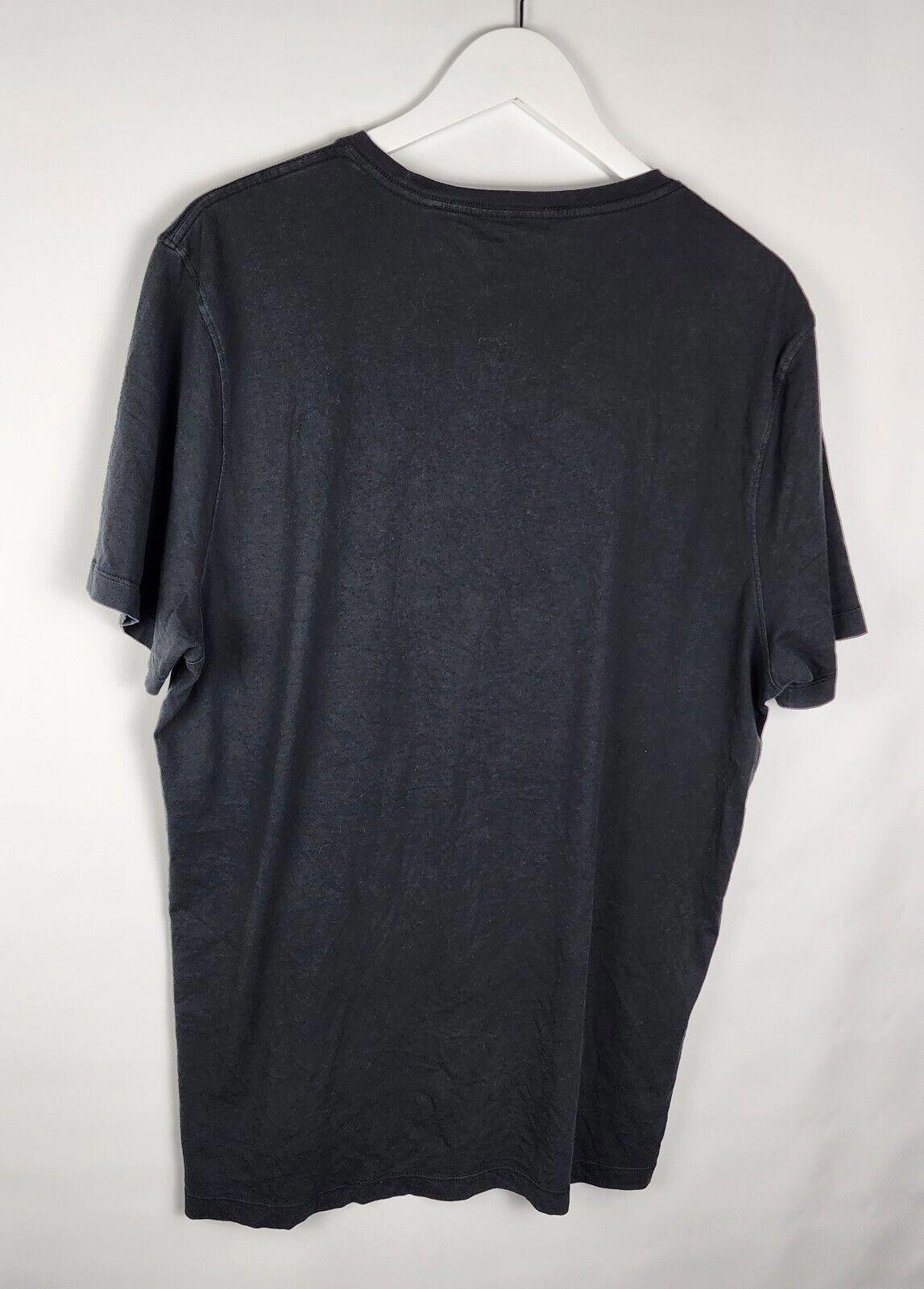 Michael Kors Shirt Mens Extra Large Black Short Sleeve Crew Geometric Graphic gallery