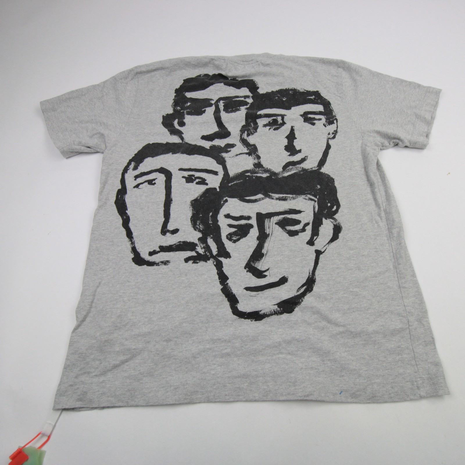 Off-White Short Sleeve Shirt Men's Gray New with Tags L gallery