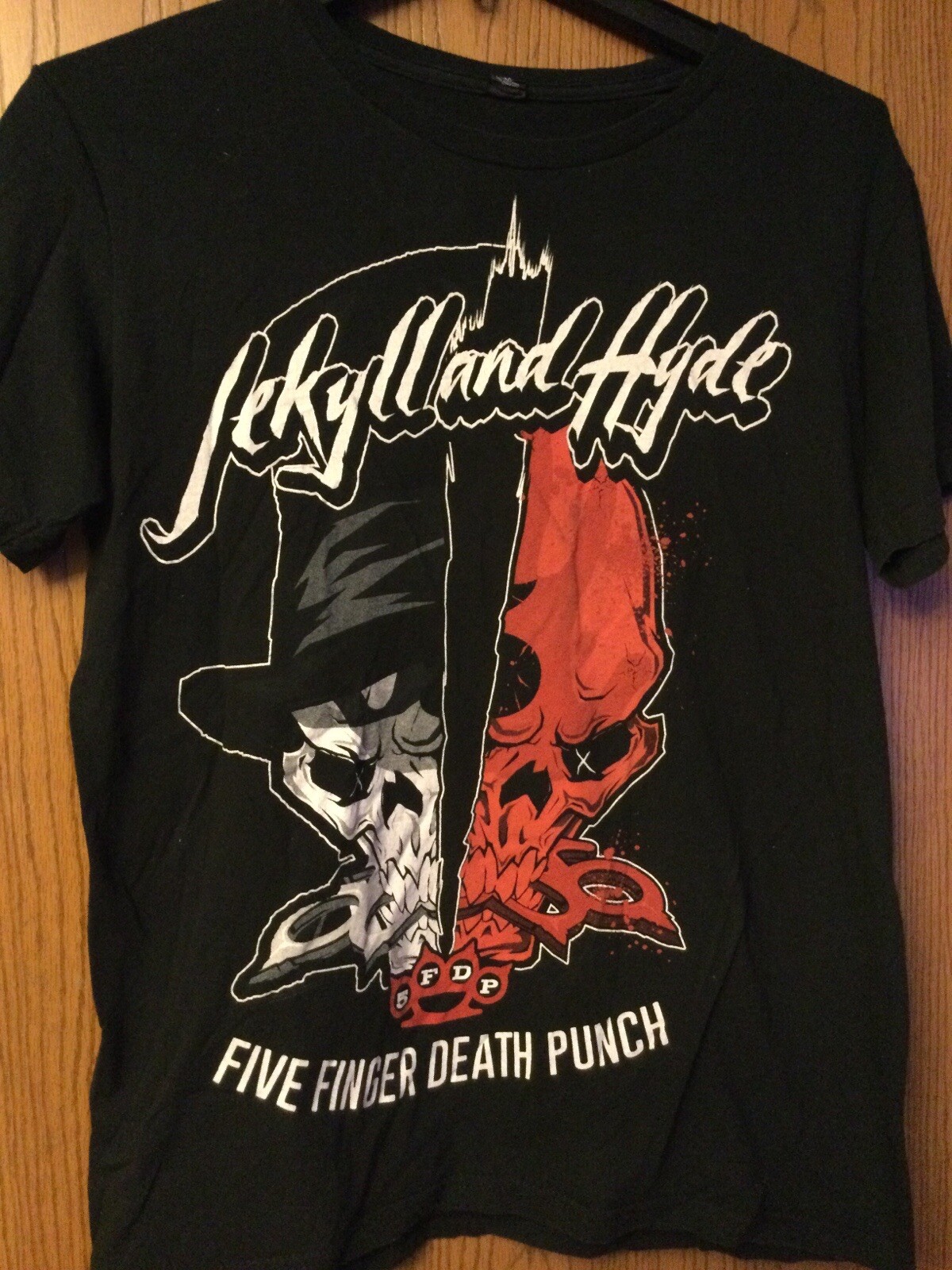 Five Finger Death Punch – “Jekyll And Hyde” – Black Shirt – L – Bay Island