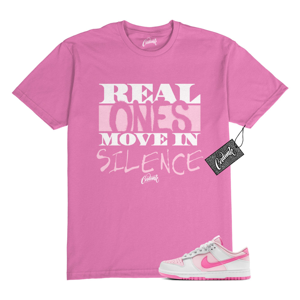 Dunk Pink Foam Playful White Air Force 1 T Shirt to Match REAL