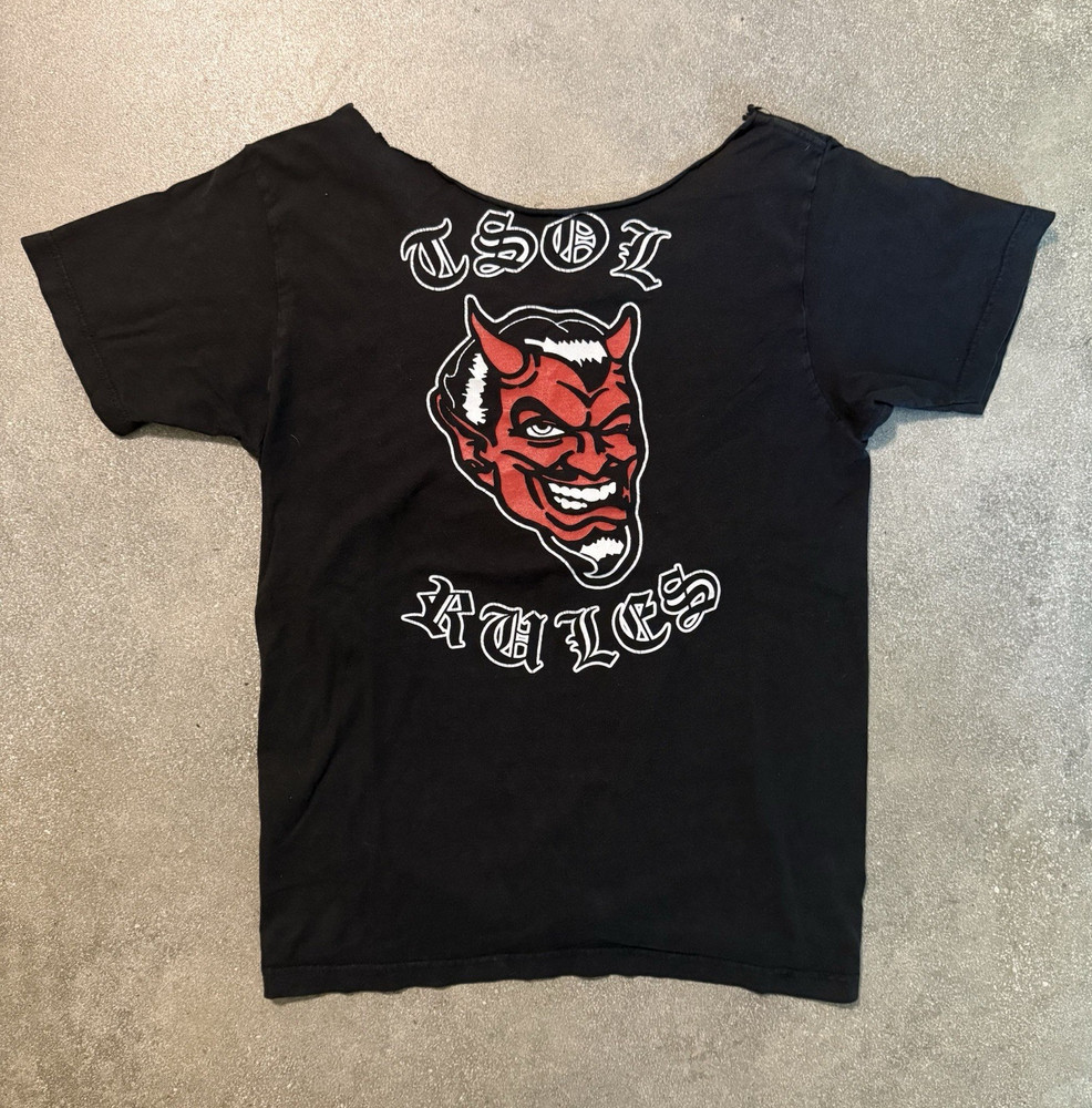 TSOL Rules Graphic Print Logo Black T-Shirt Men’s S Short Sleeve Scoop Neck