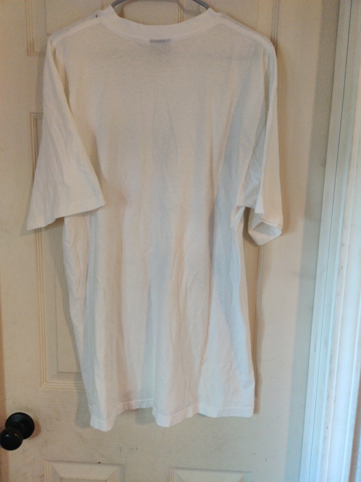 TSI Worlds Greatest Mom T Shirt Made In USA Single Stitch size large flaw read gallery