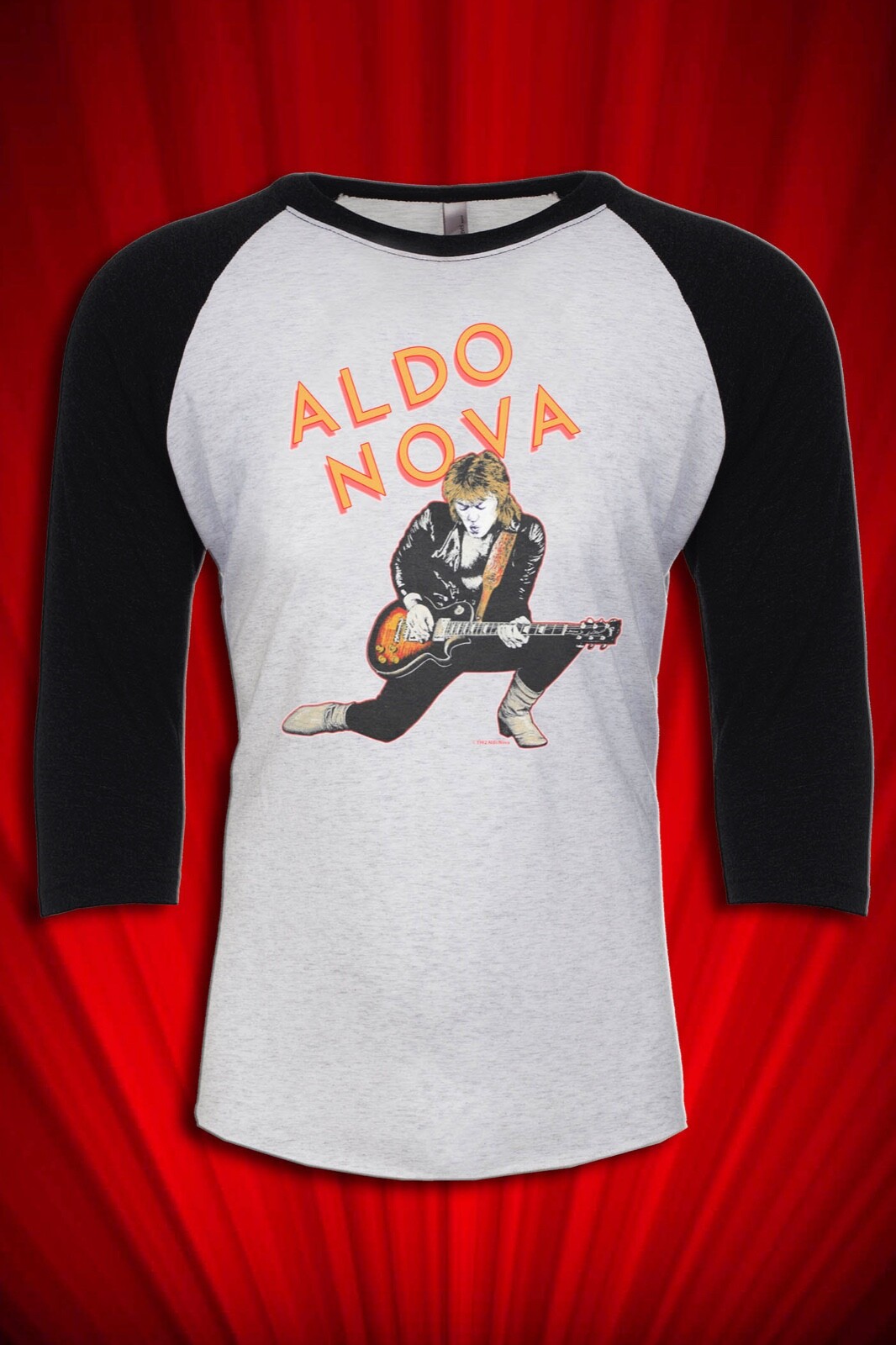 Aldo Nova 1982 Tour JERSEY T-SHIRT FREE SHIP USA