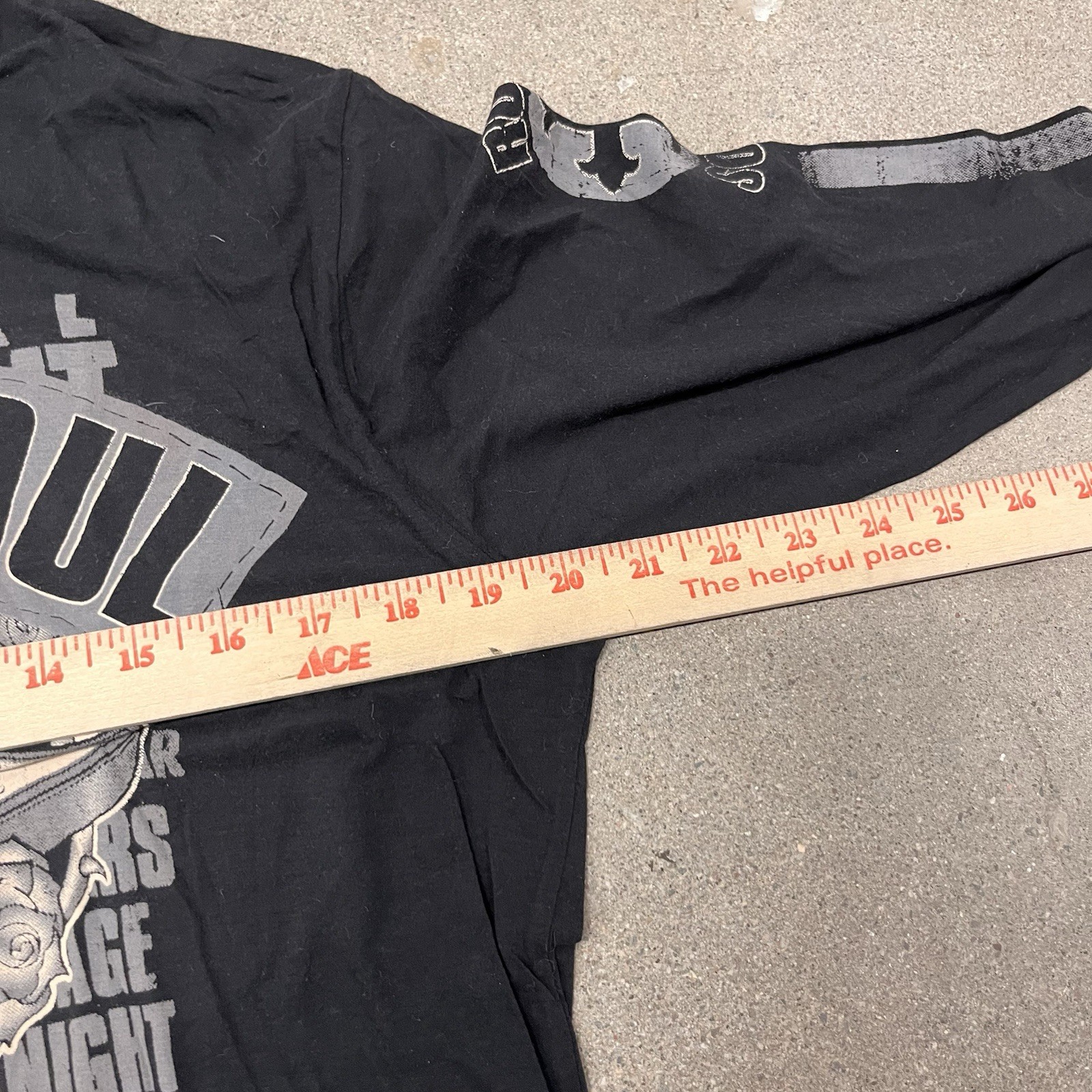 Rock Soul Long Sleeve Grunge Black Tee T Shirt Y2K Biker L Band Mens Buckle gallery
