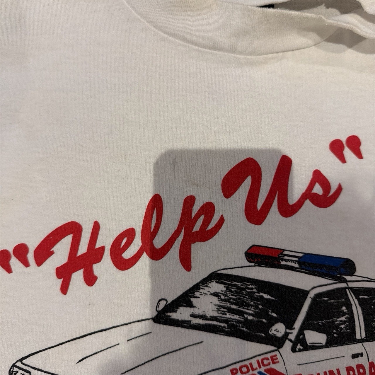Vintage 90s Single Stitch Sun Prarie Police Tee gallery