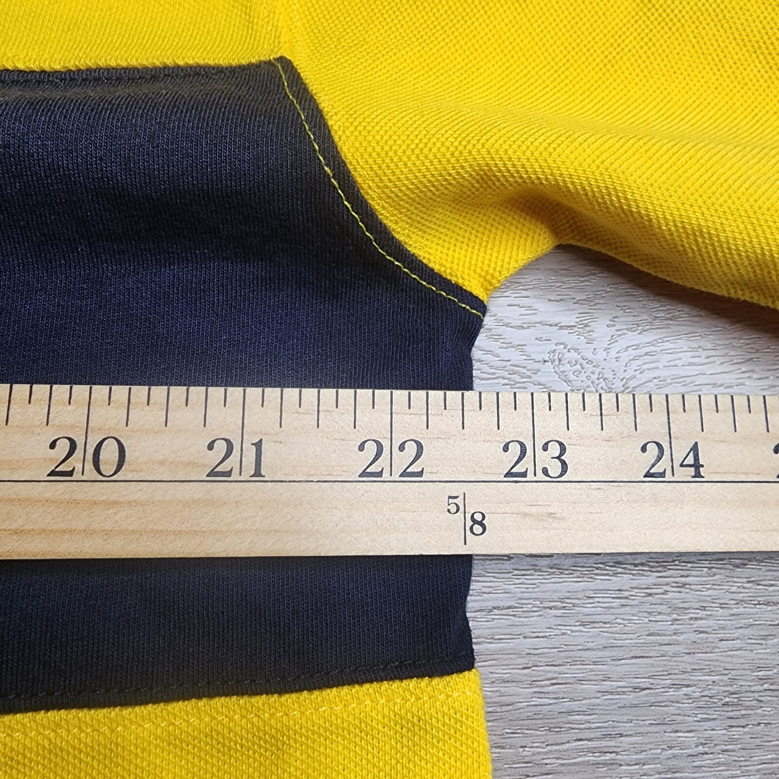 Nautica Marine Denim Co Original Yellow Long Sleeve Shirt Large gallery