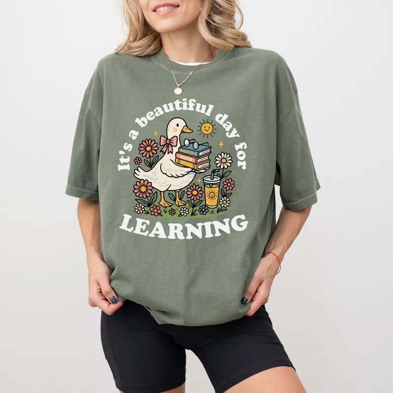 its beautiful day for learning Comfort Tee gallery