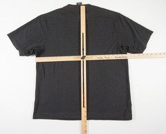 Nike Golf Shirt Mens Medium Black Sphere Dry Workout Training Activewear Swoosh