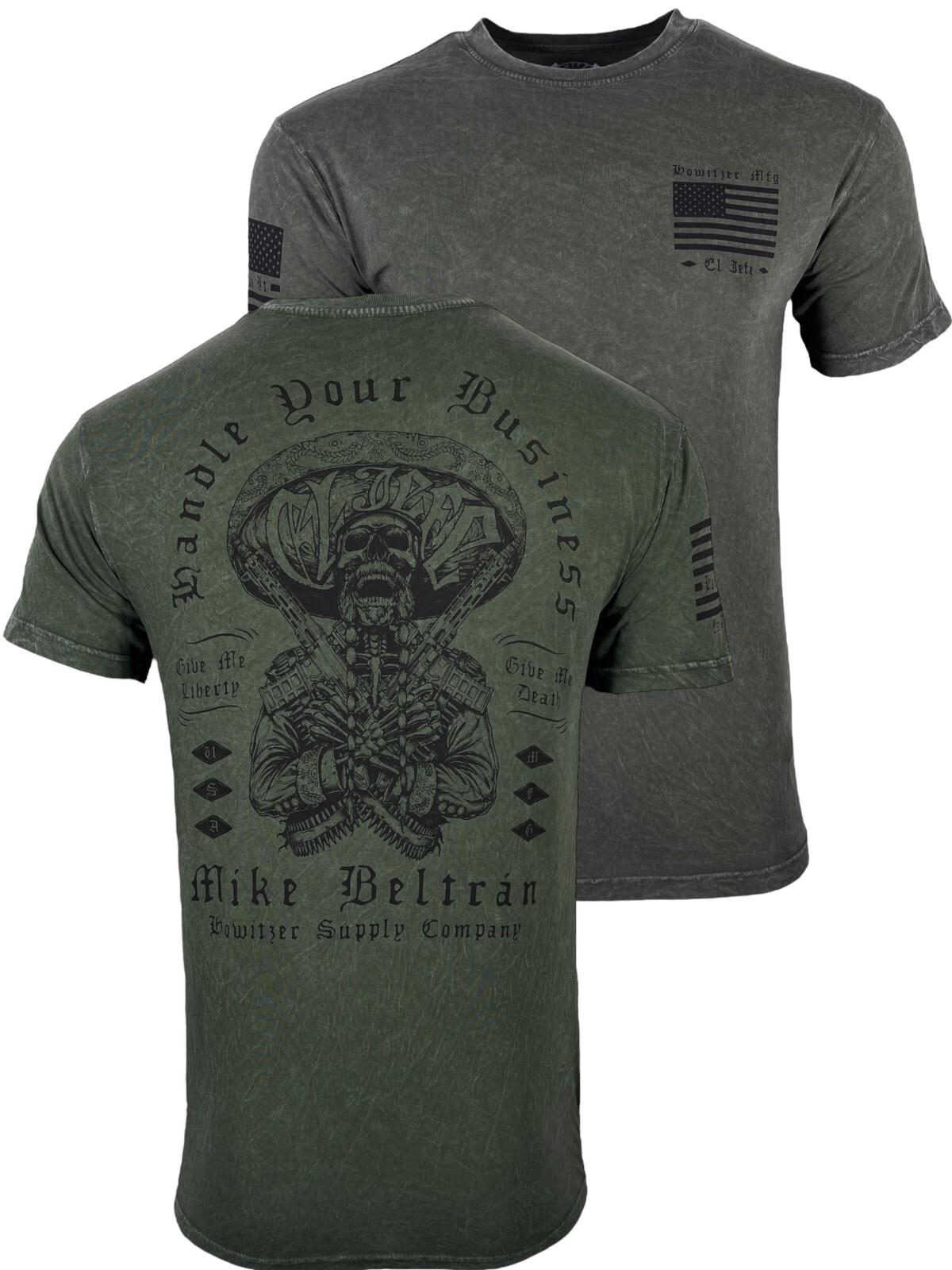 Howitzer Style Men's T-Shirt EL JEFE Military Grunt MFG gallery