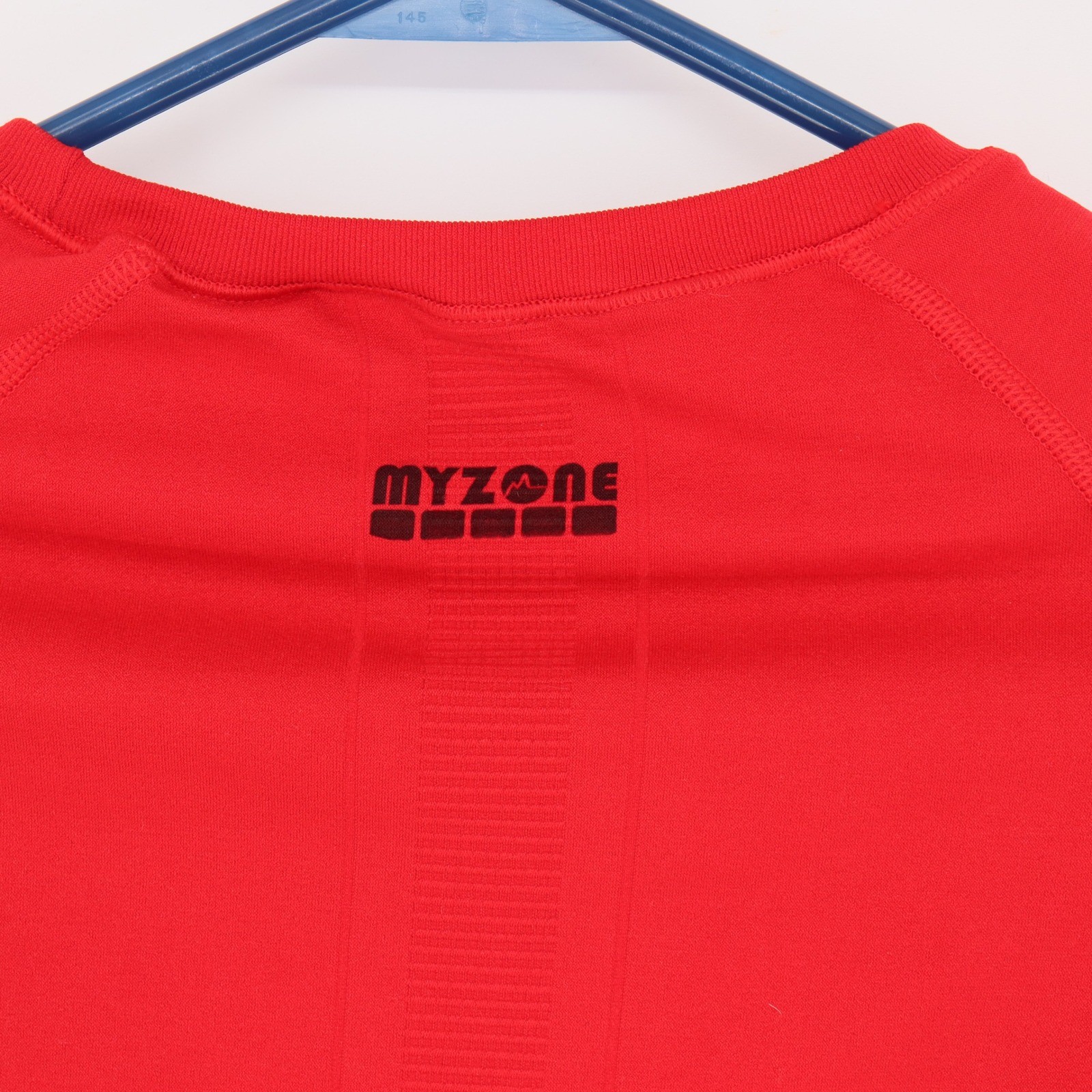 Sensoria 'MYZONE' Sensor Red Medium Men's Fitness Workout Athletic Shirt Top gallery
