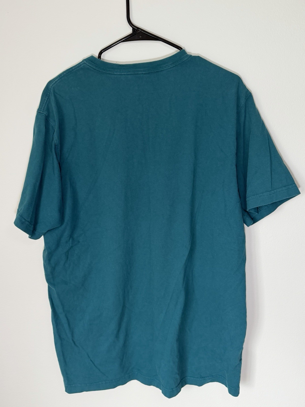 Eddie Bauer Men TL Teal V-Neck Short Sleeve T-Shirt gallery