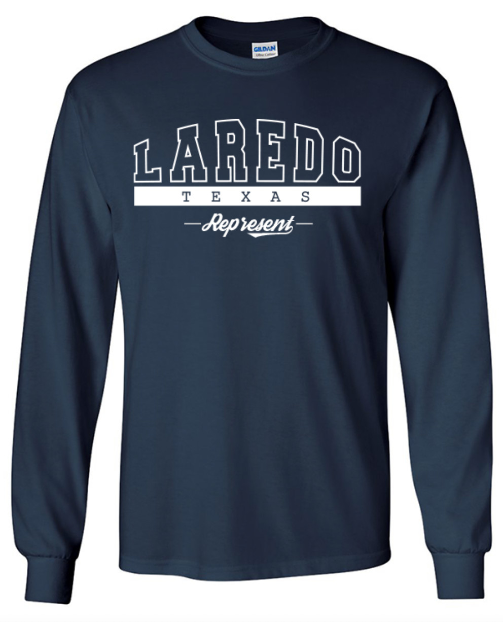 Laredo Texas State T-Shirt Long Sleeve Graphic Tees Unisex Apparel gallery