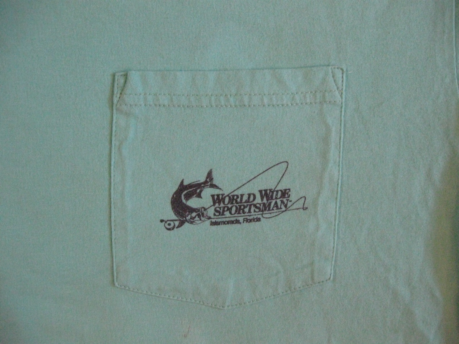 WORLD WIDE SPORTSMAN Islamorada Florida Keys T Shirt Men's M FISHING MAHI MARLIN gallery