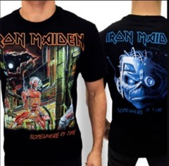 IRON MAIDEN – SOMEWHERE IN TIME 2 sided shirt Unisex Short Sleeve TEE
