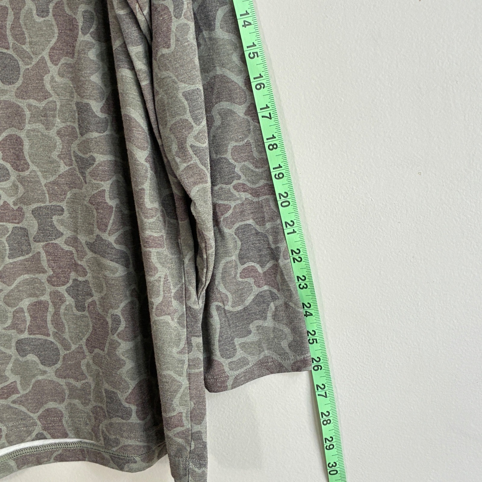 Local Boy Outfitters Shirt Mens XL Green Camo Long Sleeve Bamboo Blend Pocket gallery