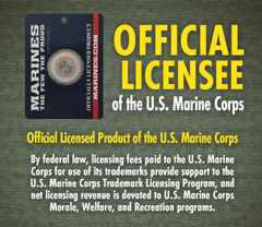 US Marine Corps 2nd Battalion, 9th Marines Subdued T-Shirt Officially Lincensed