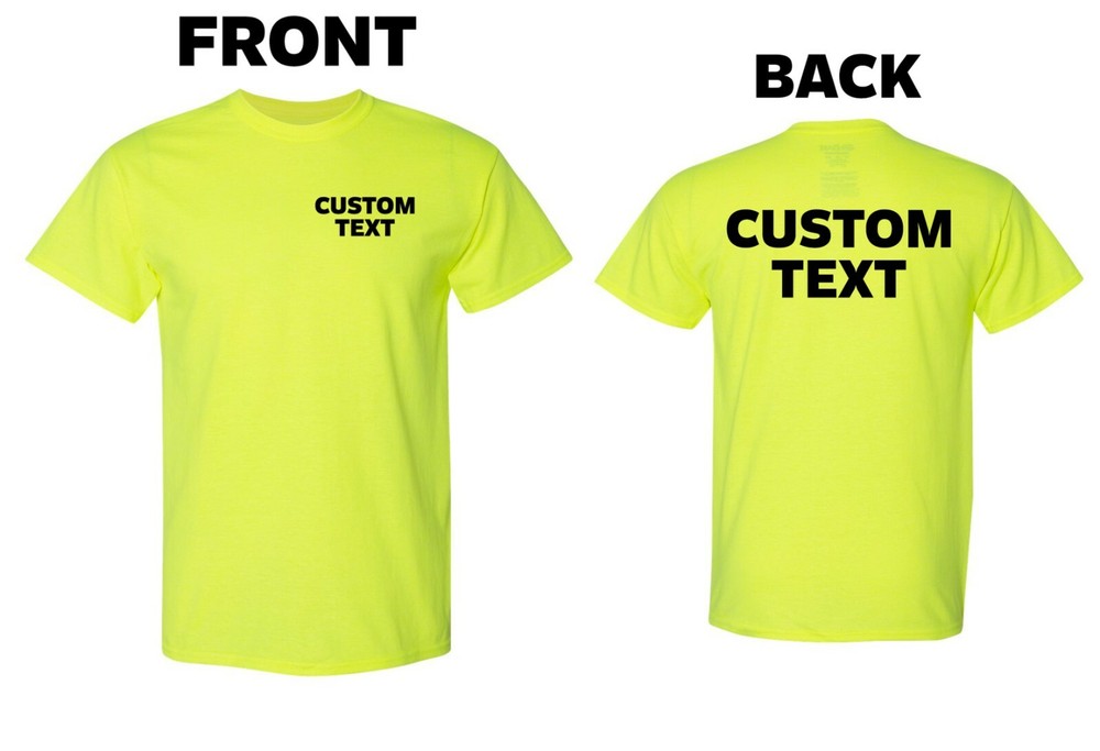 Custom T-Shirt, Personalized, Add Your Own Text