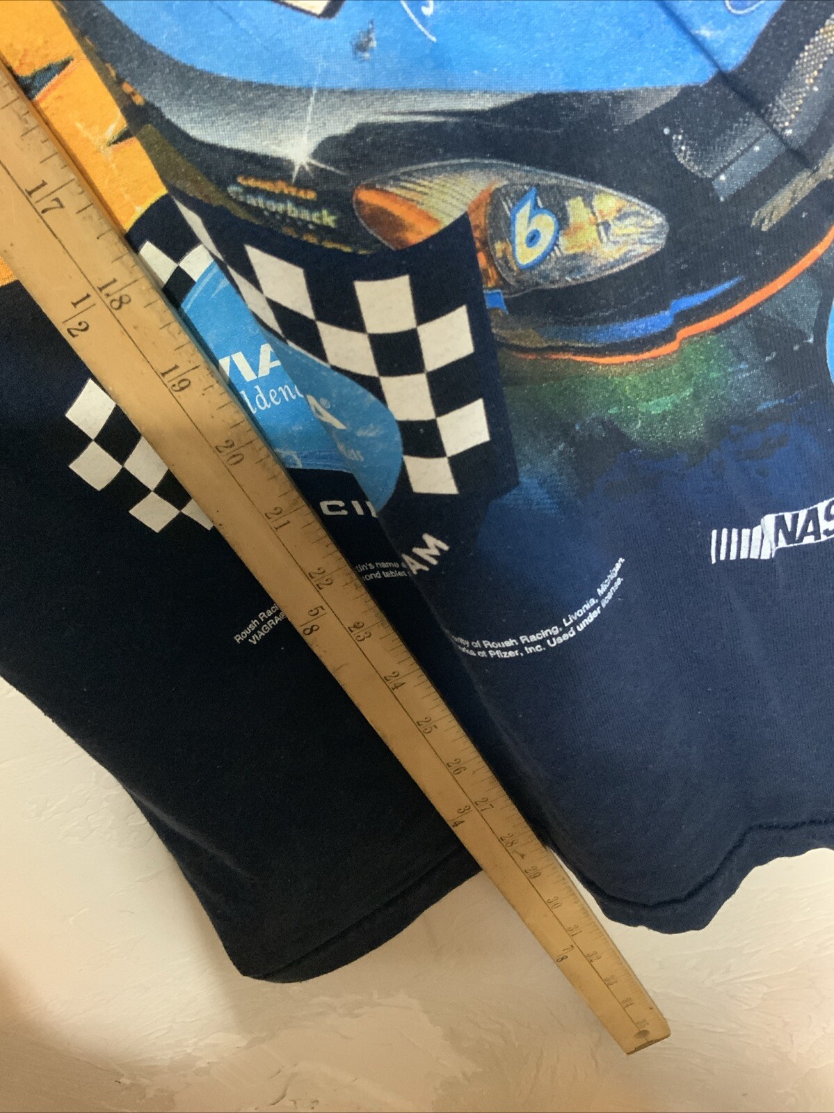 Vintage Mark Martin Ford Racing Y2K NASCAR Shirt L Collectible DEADSTOCK gallery