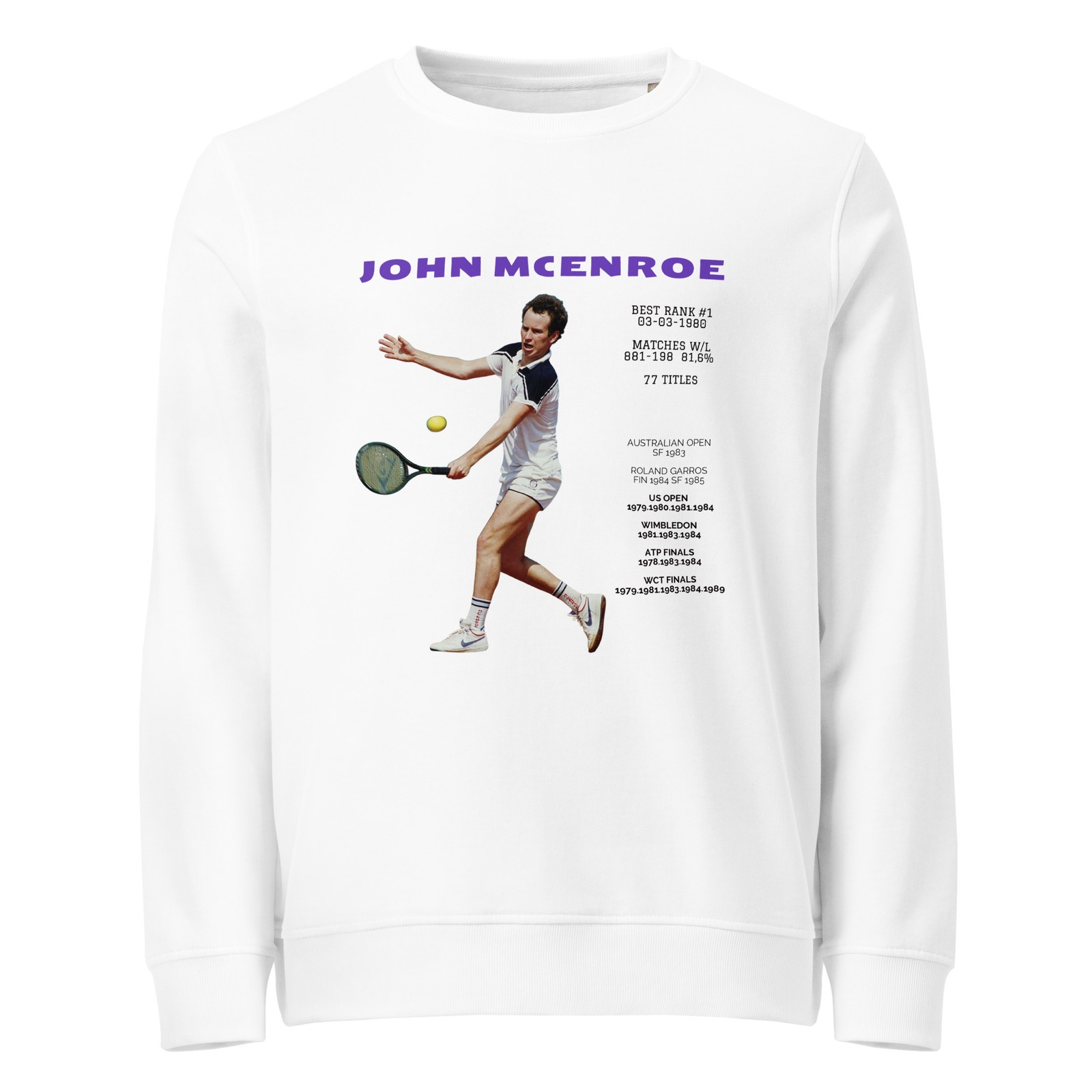 Unisex organic sweatshirt