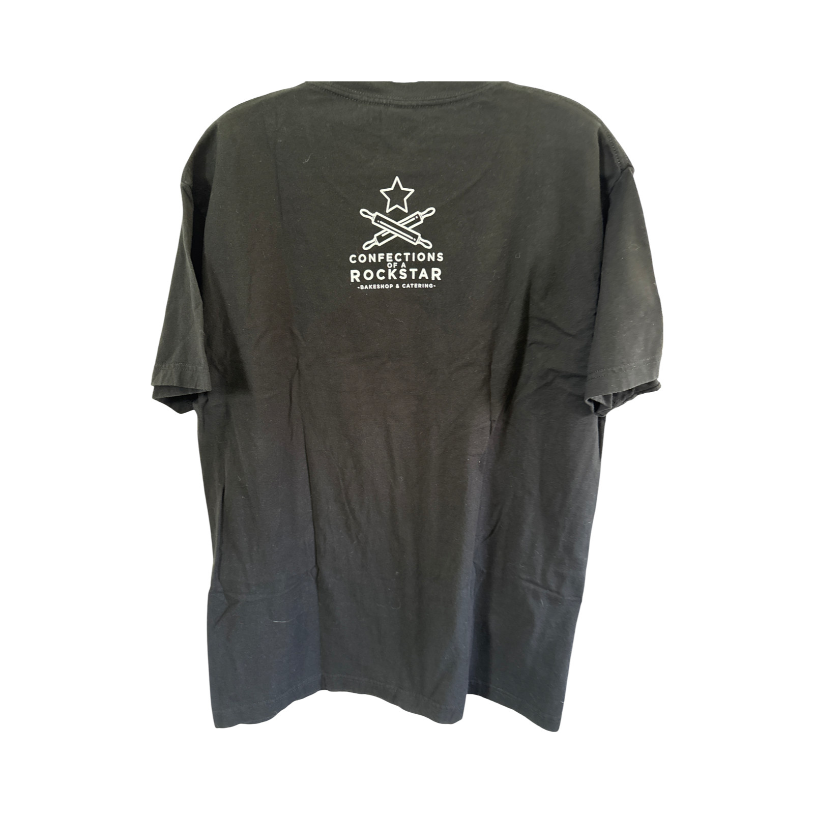 Hultrex 202 Black Crew Neck T- Shirt, Short Sleeve 100% Cotton Delicious as F!! gallery