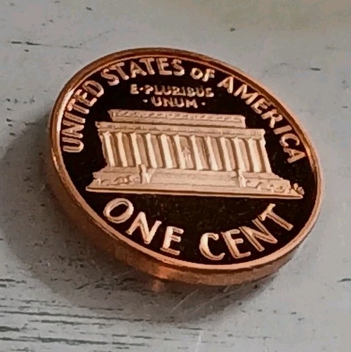 2008-S Dcam Gem Proof Lincoln Memorial Cent (Last Year) ~ Free Shipping!