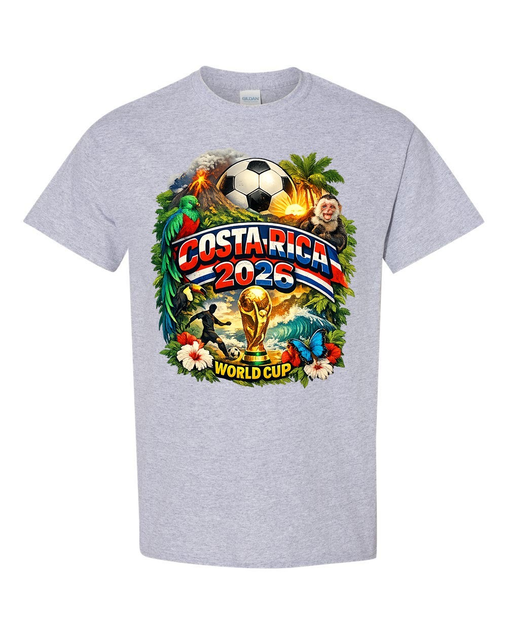Costa Rica Soccer 2026 World Cup Style Unisex T-Shirt German Fan Shirt Football gallery