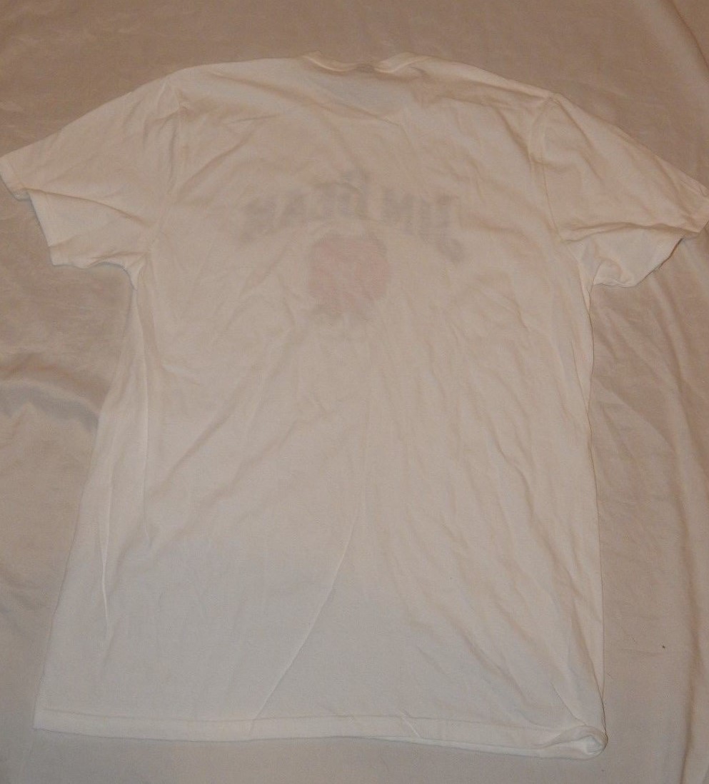 Jim Beam Bourbon Whiskey White T-Shirt NWOT New gallery