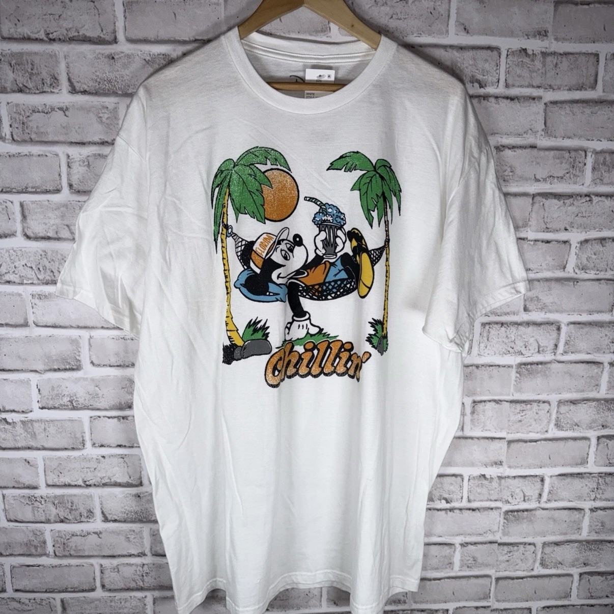 Disney Vintage Mickey Mouse Florida Chillin T Shirt Size XXL 2XL Rare NWT gallery