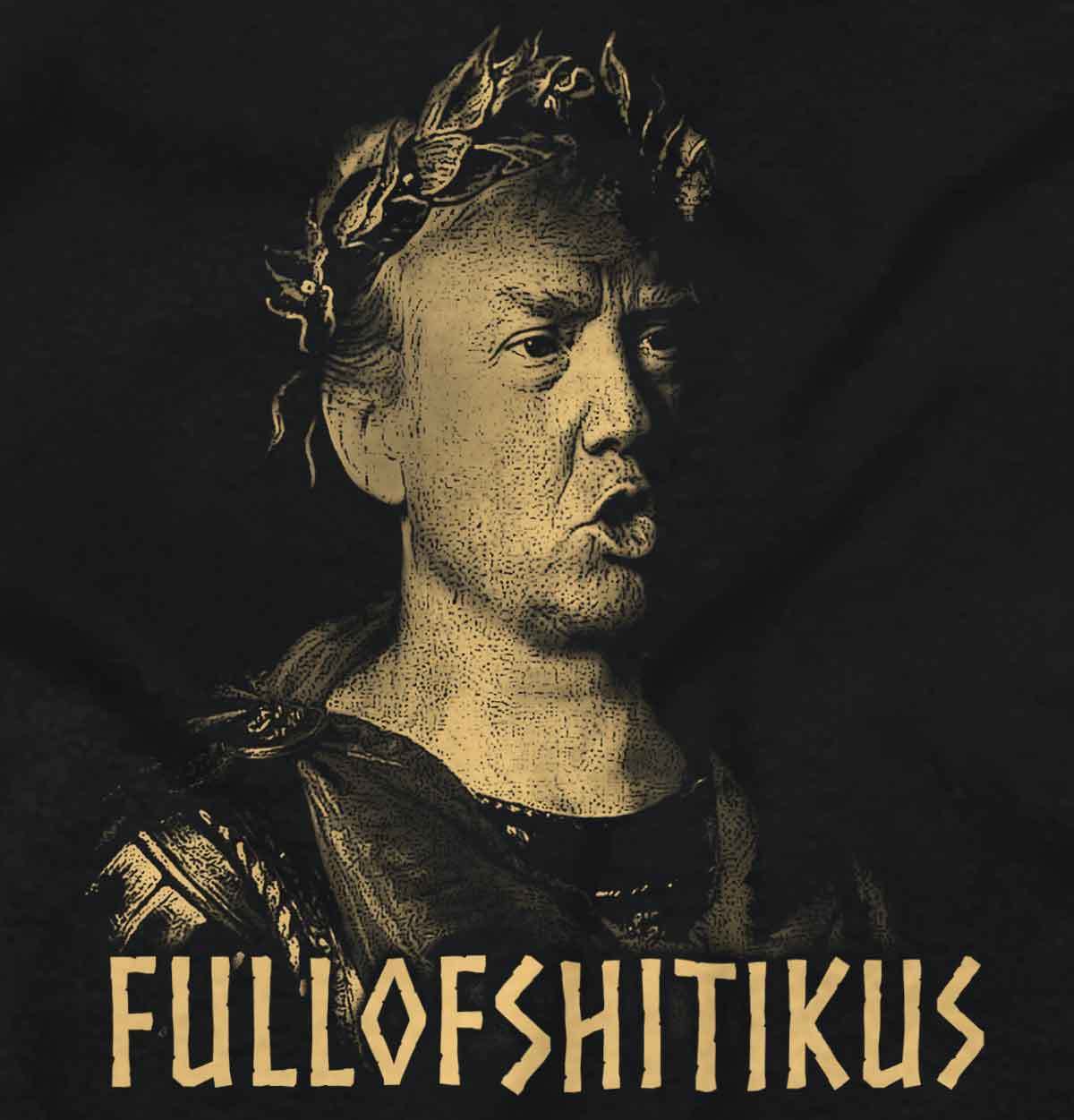 Full Of S**ttikus Donald Trump President USA Adult Short Sleeve Crewneck Tee gallery