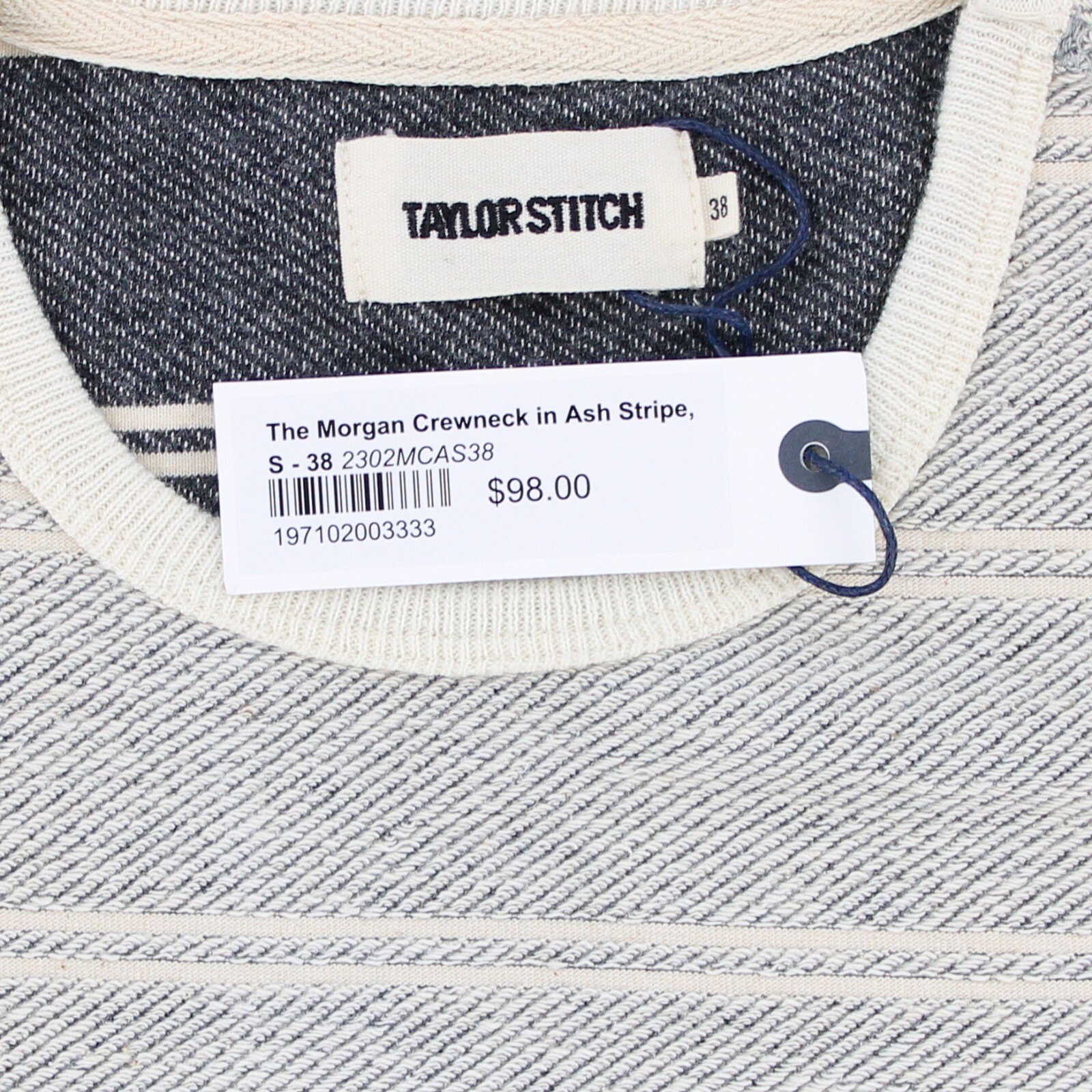 Taylor Stitch Men's Long Sleeve Shirt Morgan Crew Neck Relaxed Silhouette $98 gallery