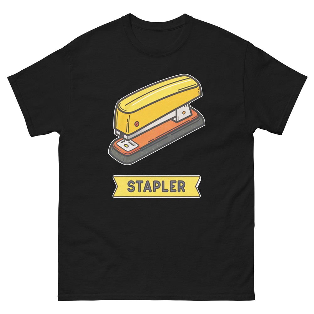 Stapler School Classroom Object Office Teacher T-Shirt