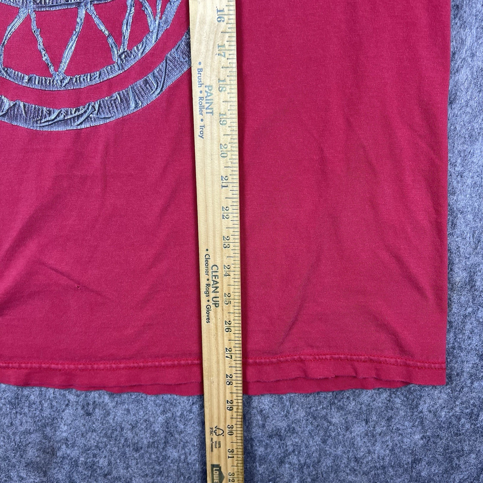 Vtg Y2K Spitfire Wheels Men's T-Shirt Big Head Graphic Red Short Sleeve Size XL gallery