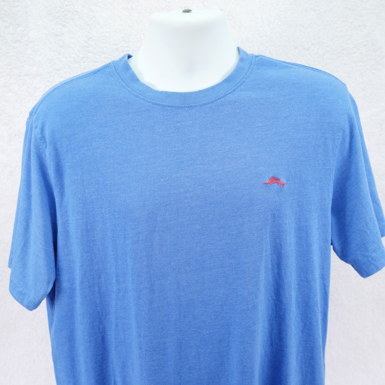 Joe Marlin Unwind XL Men's Blue T-Shirt Short Sleeve Crew neck Cotton Polyester gallery