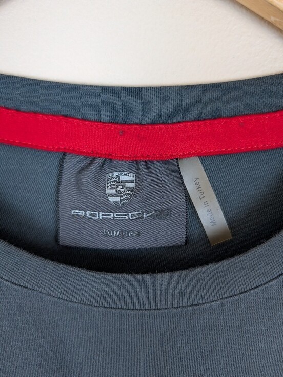 Porsche Design Urban Explorer Short Sleeve Zip Pocket Grey T-shirt gallery