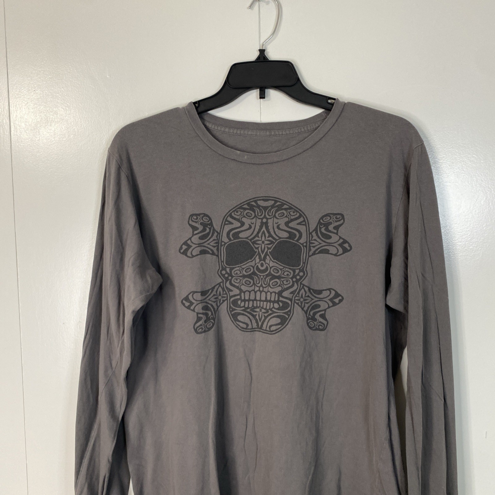 Government Mule Band T Shirt Long Sleeve Grey Light Weight Medium M Faded gallery