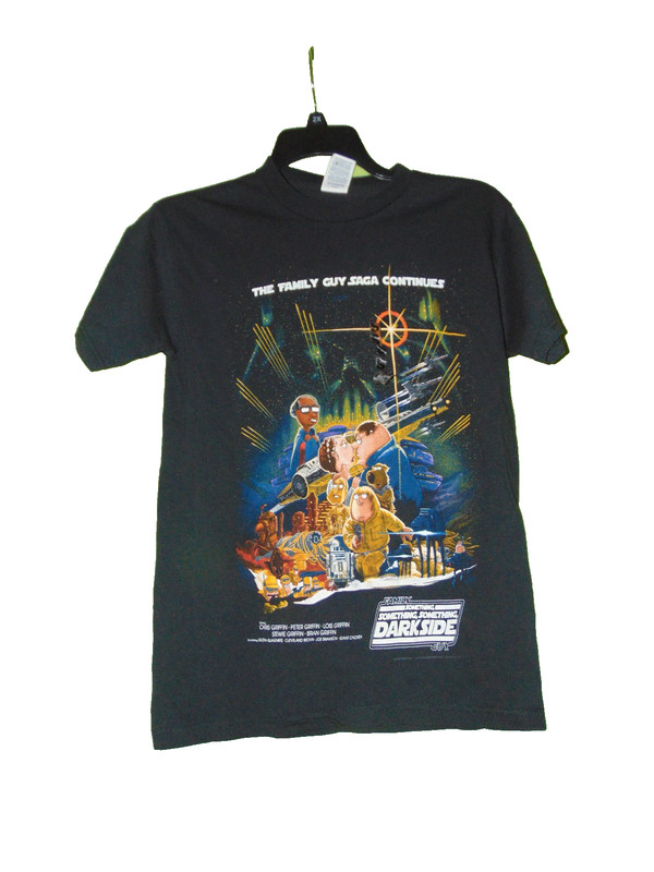 Family Guy It’s A Trap Dark Side T Shirt Mens Small Black Star Wars