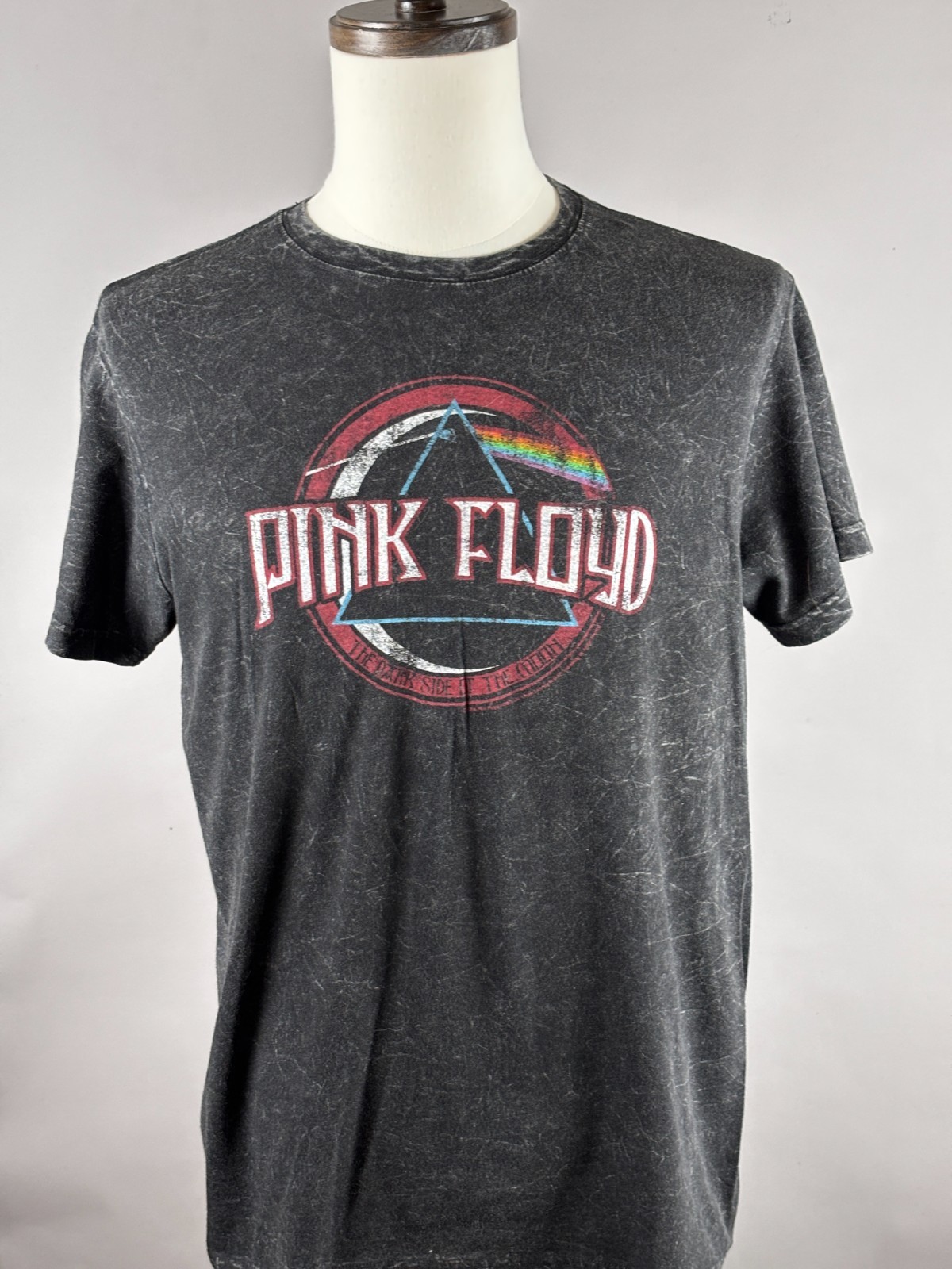 Pink Floyd Official Merchandise Acid Wash Black Size Medium Mens Shirt gallery