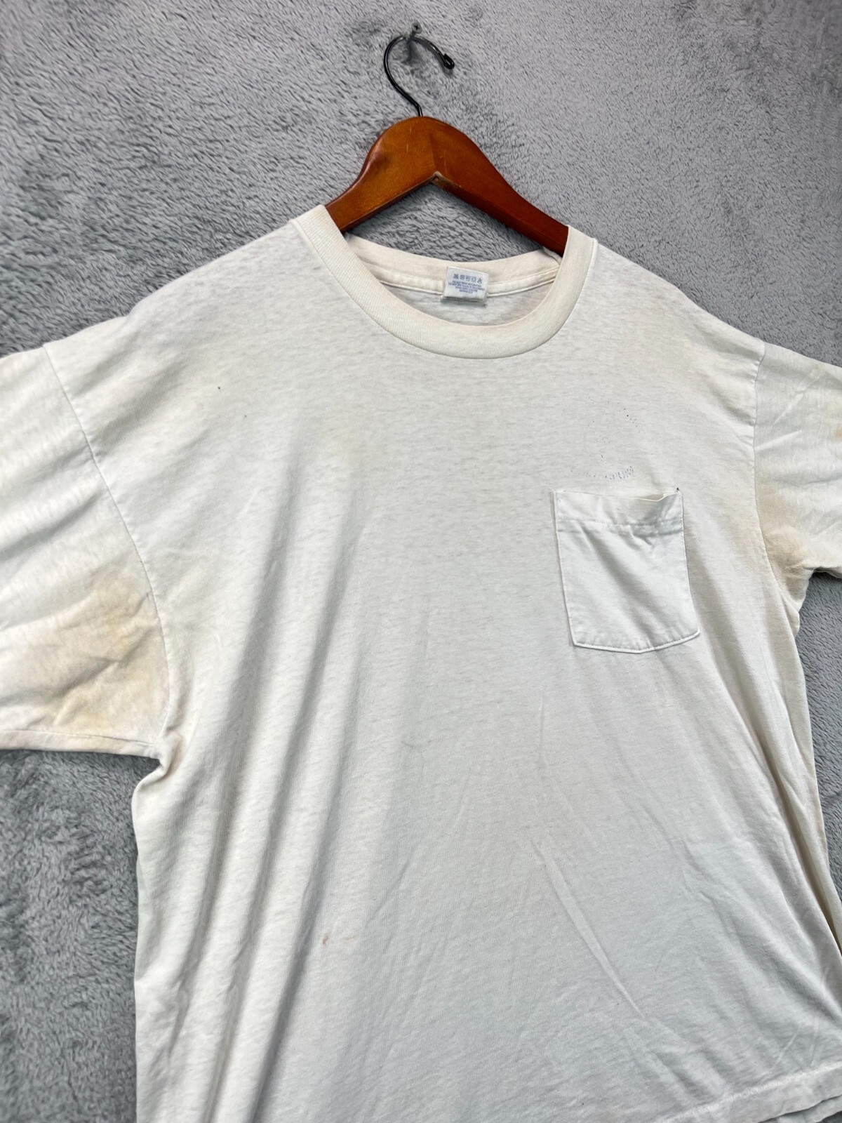 Vintage Cypress Landing Bass Largemouth Fish T Shirt Mens XL White Crew Graphic gallery