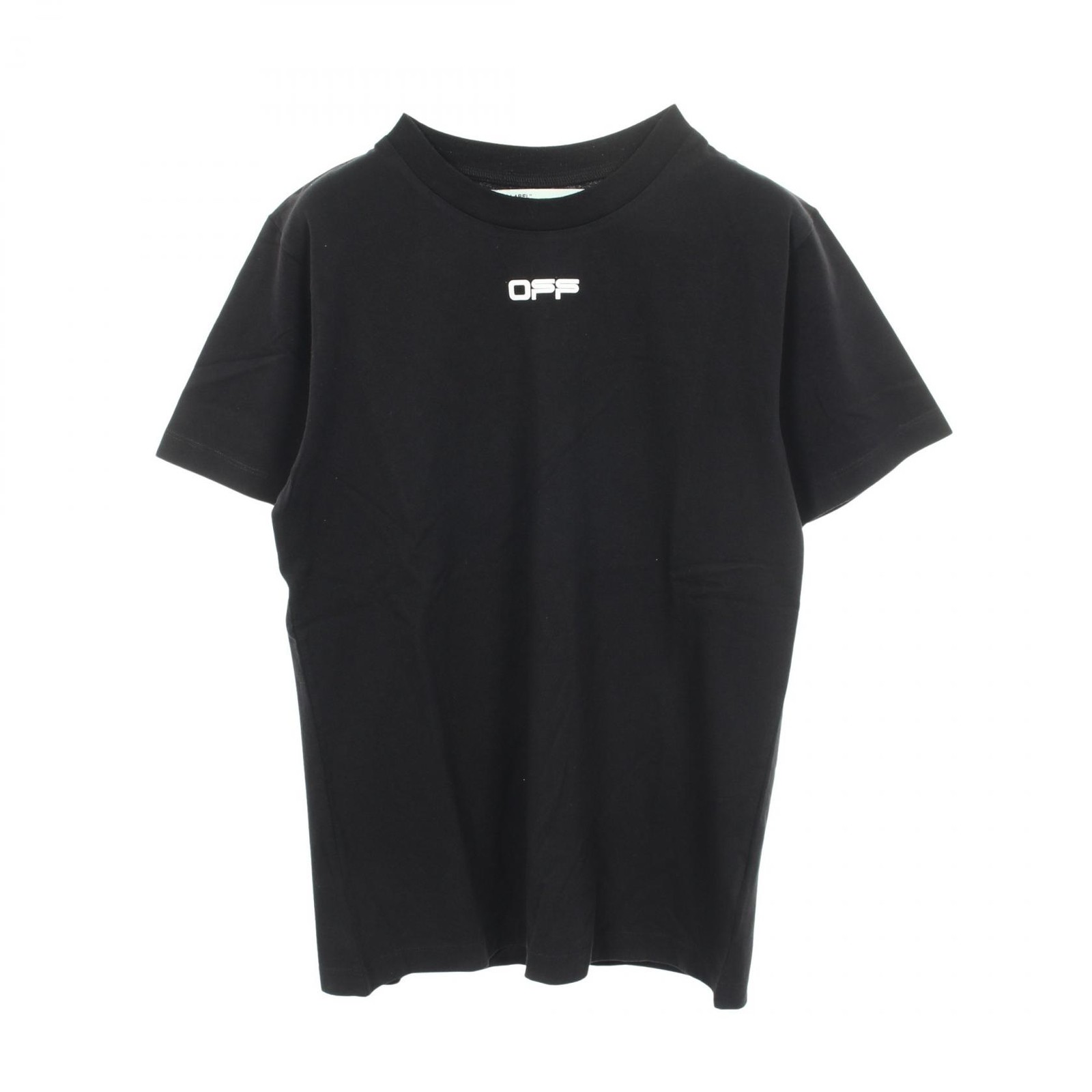 Off-White Airport Tape Cotton T Shirt - DUTY FREE gallery