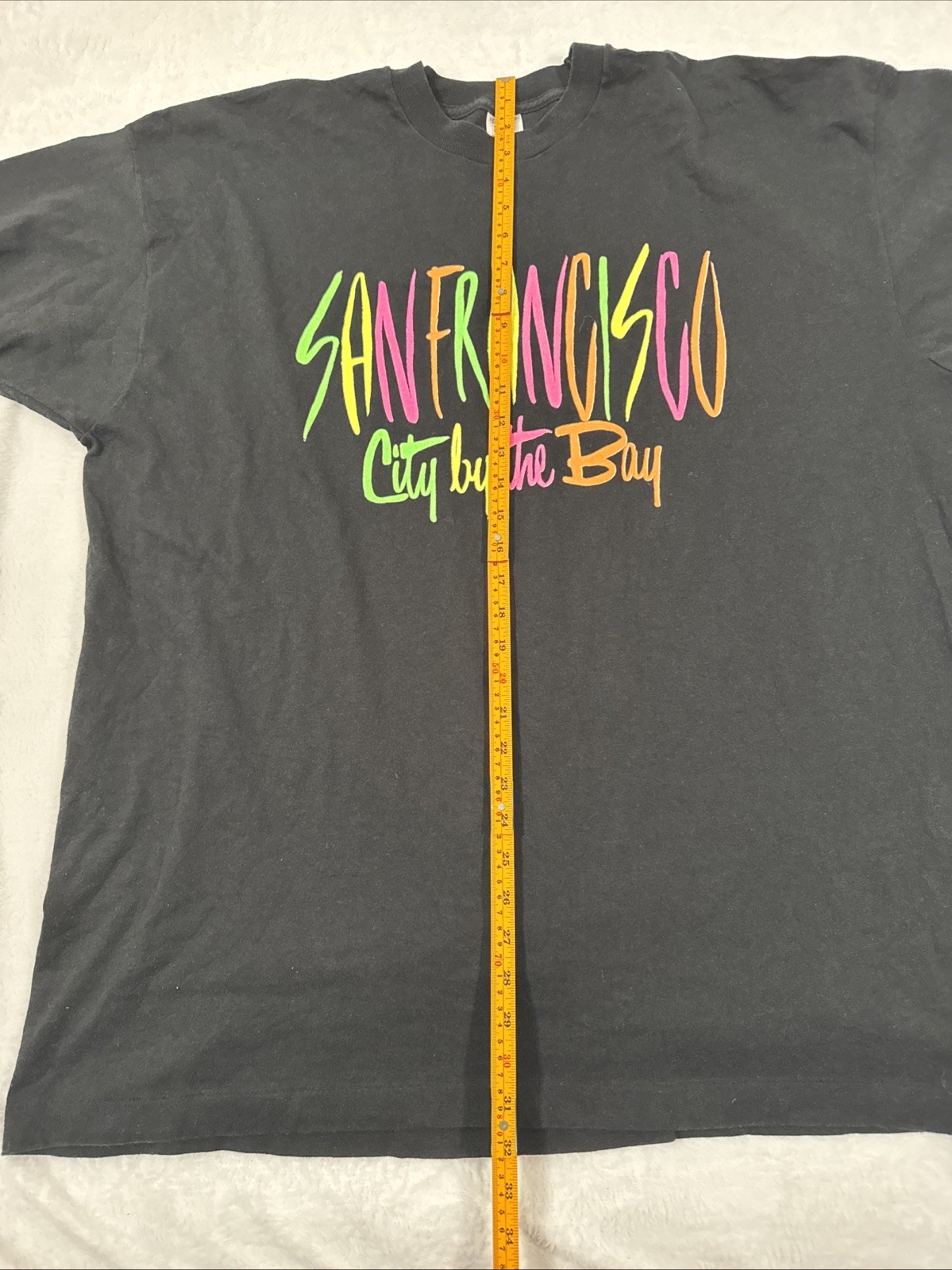 San Francisco City By The Bay Vintage Single Stitch Made in USA Tee XXXL 3XL gallery