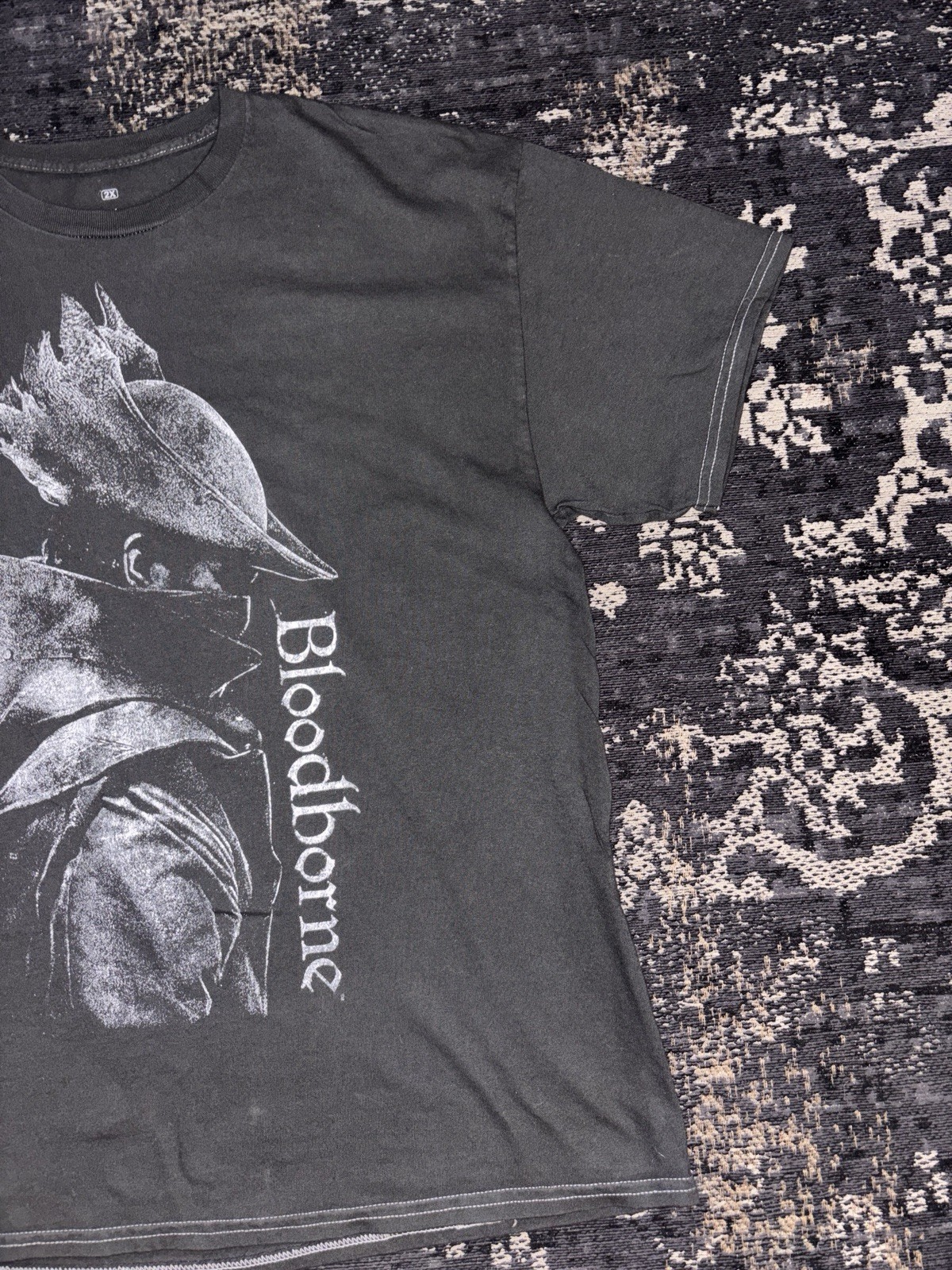 Bloodborne Hunt Your Nightmares Video Game Shirt Size 2XL Ripple Junction gallery