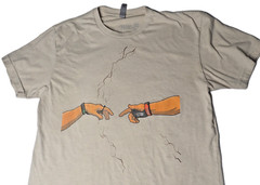 Bear KompleX Barbell Voodoo Creation Adam Art Gym Shirt CrossFit Weighlifting M