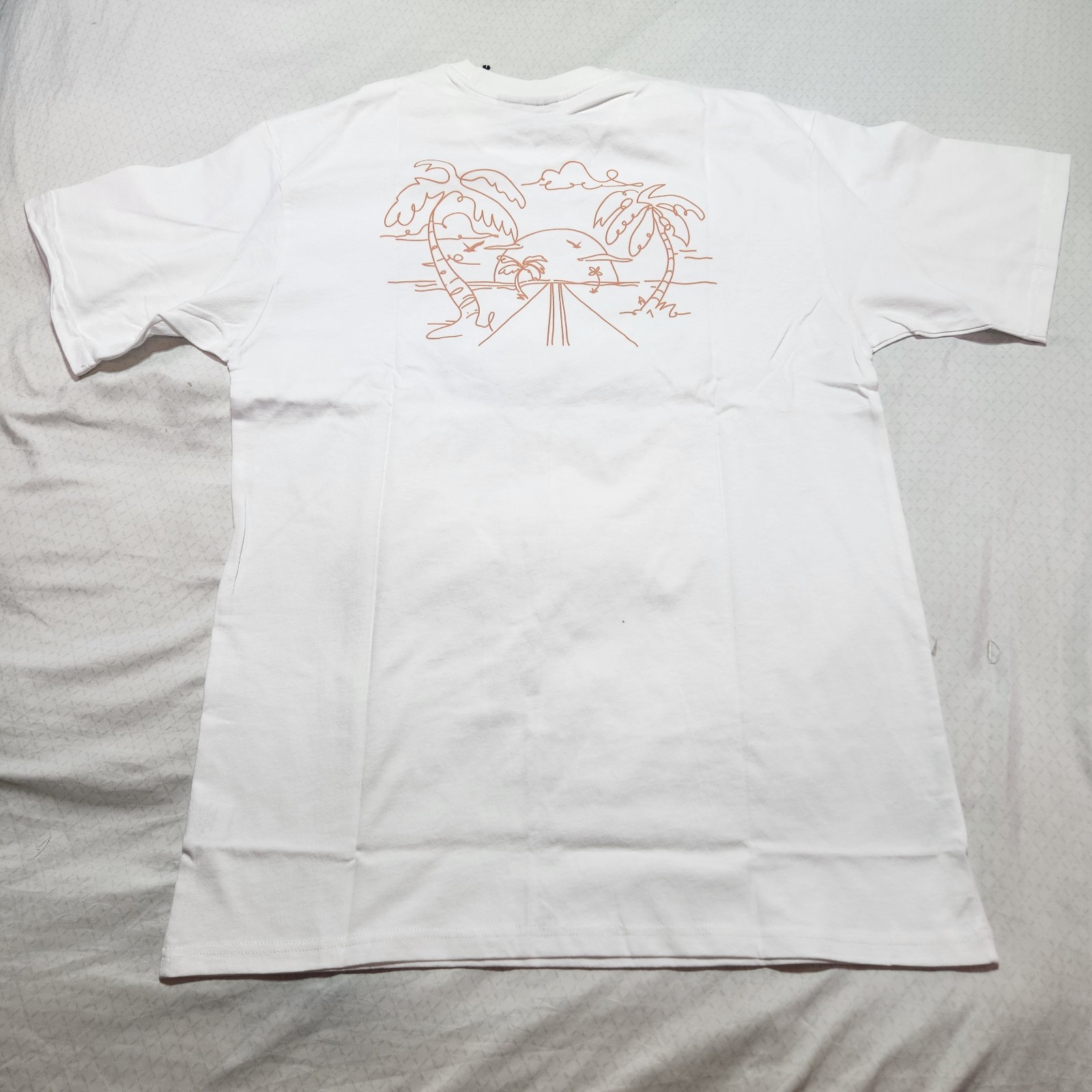 UNKNWN Lebron Miami Basketball Court T-Shirt White Men’s Size M Streetwear NWT gallery