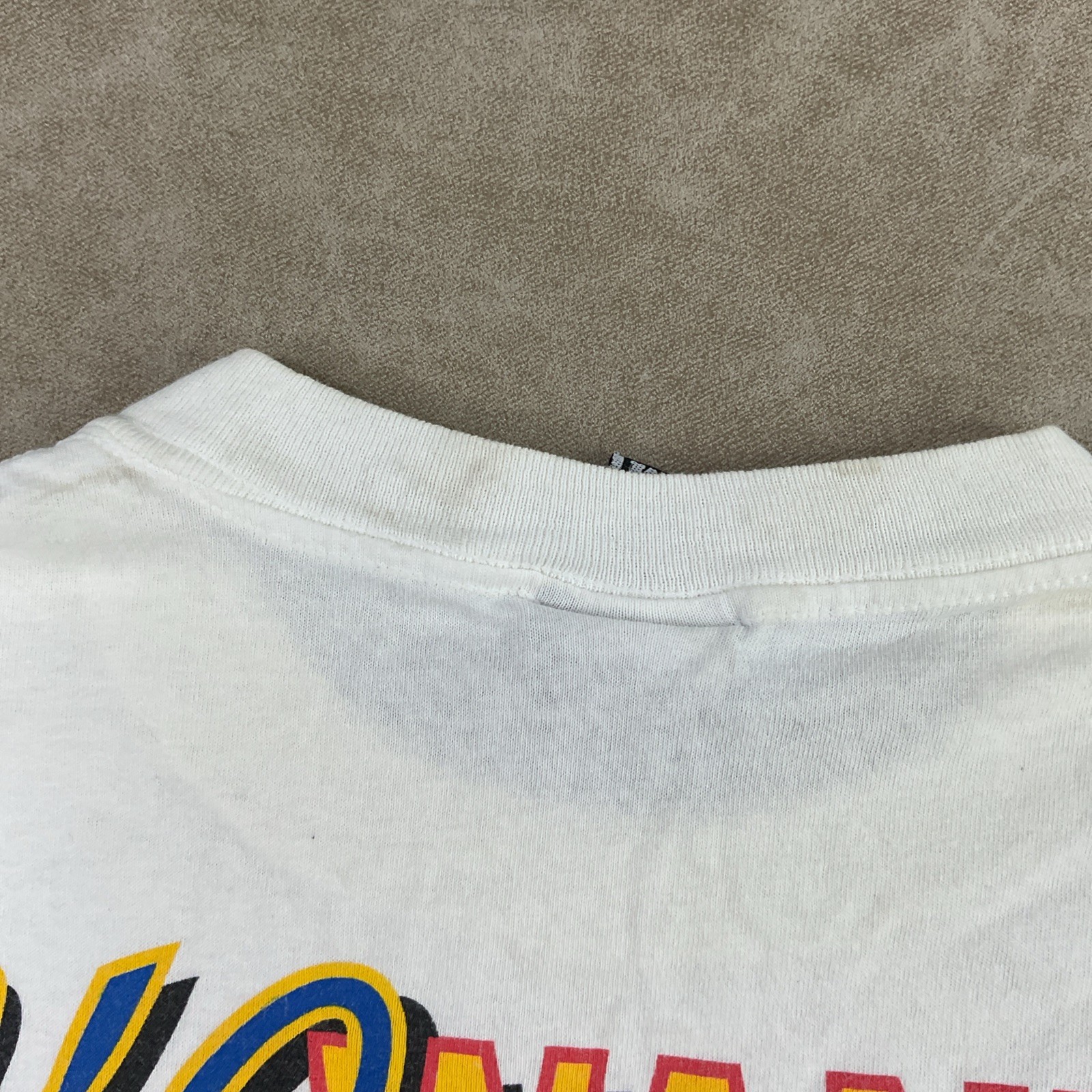 Vintage CCM Hockeyman T-Shirt Men Sz L 90s Ya Wanna Go? Single Stitched USA gallery