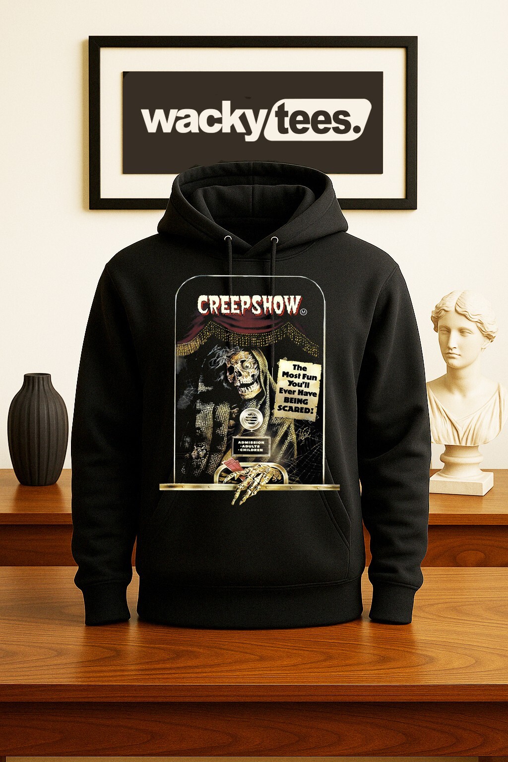 Creepshow The Most Fun You'll Ever Have Horror Terror Graphic Tee Shirt gallery