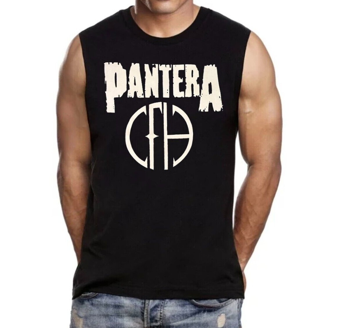 Pantera Metal Rock Men's Muscle Shirts (Multiple Variations) gallery