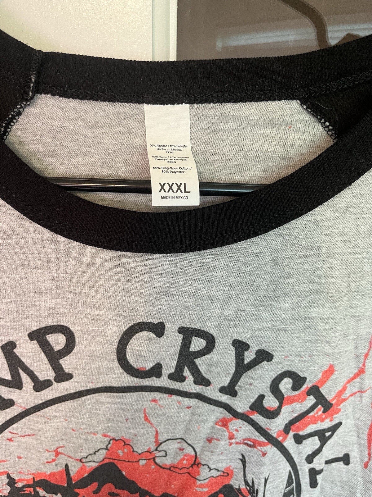 Friday The 13th Camp Crystal Lake T-Shirt XL Pop Threads RingerTee Jason gallery